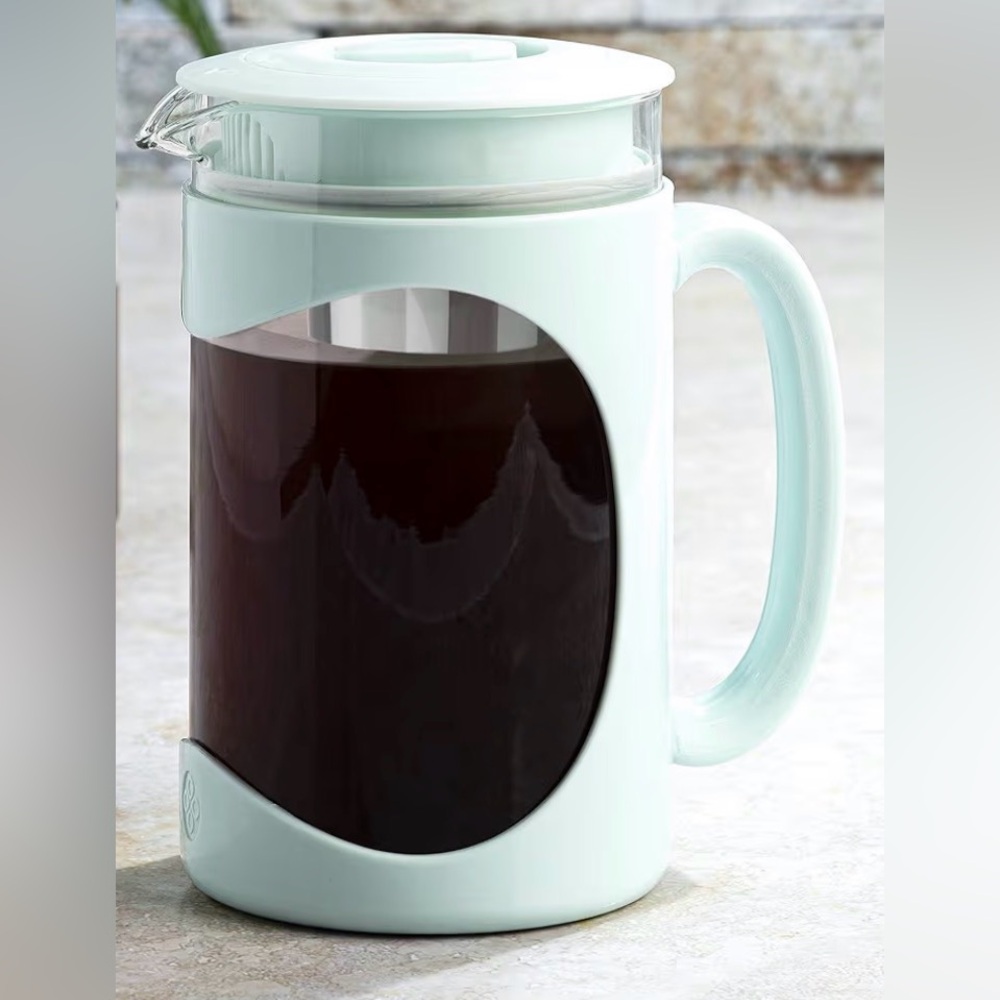 Primula Burke Deluxe Cold Brew Iced Coffee Maker AQUA 1.6 QT